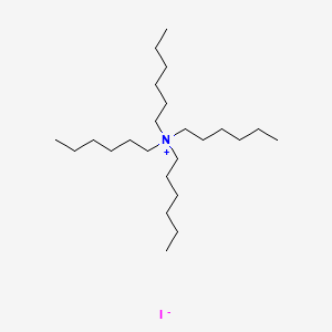 Chemical structure of Tetrahexylammonium iodide