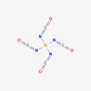 Chemical structure of Tetraisocyanatosilane