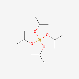 Chemical structure of Tetraisopropoxysilane