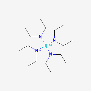 Chemical structure of Tetrakis(diethylamido)hafnium(IV) 99·99%