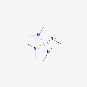 Chemical structure of Tetrakis(dimethylamino)titanium