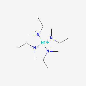 Chemical structure of hafnium;N-methylethanamine