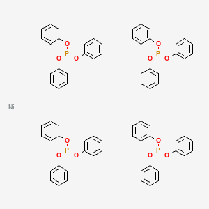 Chemical structure of Tetrakis(triphenyl phosphite)nickel(0), 95% 1GR