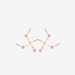 Chemical structure of Tetramethyl methylenediphosphonate