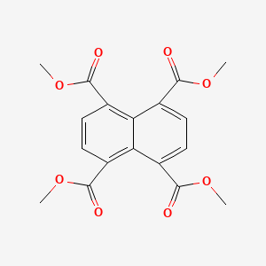 Chemical structure of Tetramethyl naphthalene-1,4,5,8-tetracarboxylate