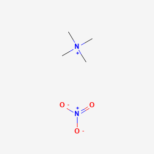 Chemical structure of Tetramethylammonium nitrate