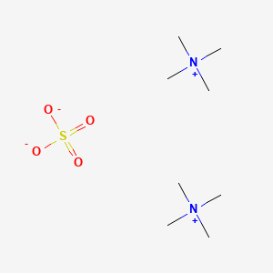 Chemical structure of Tetramethylammonium sulphate (2:1)