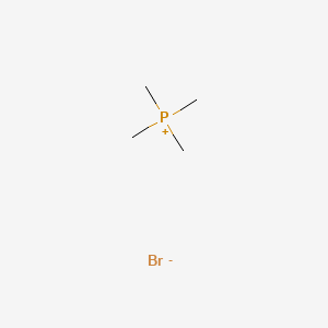 Chemical structure of Tetramethylphosphonium bromide