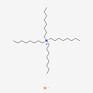 Chemical structure of Tetraoctylammonium bromide