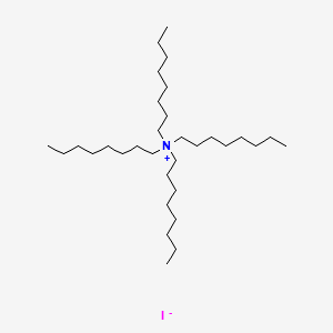 Chemical structure of Tetraoctylammonium iodide