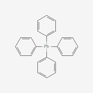 Chemical structure of Tetraphenyl Lead