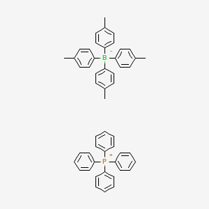 Chemical structure of Tetraphenylphosphonium Tetra-p-tolylborate