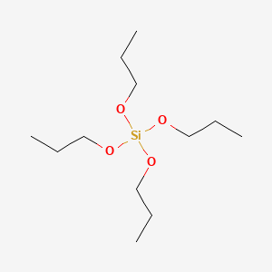 Chemical structure of Tetrapropoxysilane