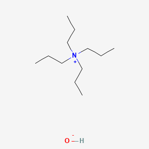 Chemical structure of Tetrapropylammonium hydroxide