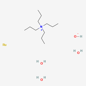 Chemical structure of Tetrapropylammonium perruthenate