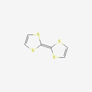 Chemical structure of Tetrathiafulvalene