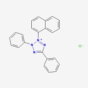 Chemical structure of Tetrazolium Violet