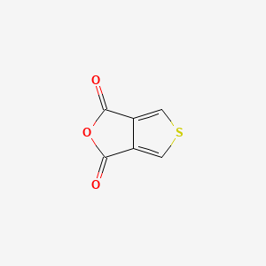 Chemical structure of Thieno[3,4-c]furan-1,3-dione