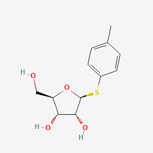 Chemical structure of Thiotolyl β-D-ribofuranoside