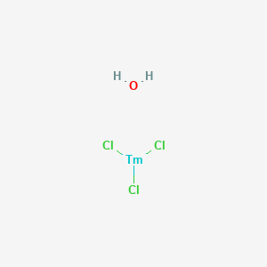 Chemical structure of Thulium chloride hydrate, 99·99%
