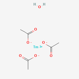 Chemical structure of Thulium(iii) acetate hydrate