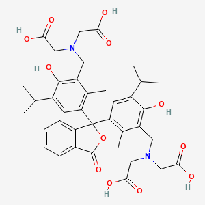 Chemical structure of Thymolphthalexon