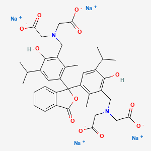 Chemical structure of Thymolphthalexon