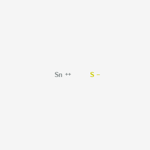 Chemical structure of Tin monosulfide