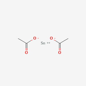 Chemical structure of Tin(II) Acetate
