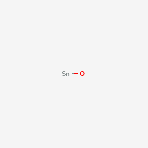 Chemical structure of Tin(II) oxide,≤60 micron particle size, powder, 97%