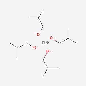 Chemical structure of Tetraisobutyl titanate
