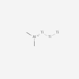 Chemical structure of Titanium aluminium carbide