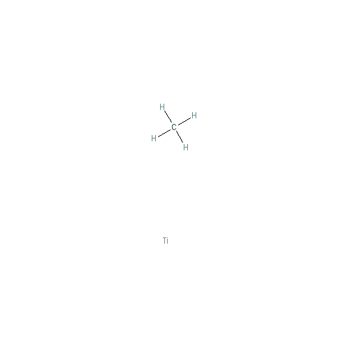 Chemical structure of Titanium carbide