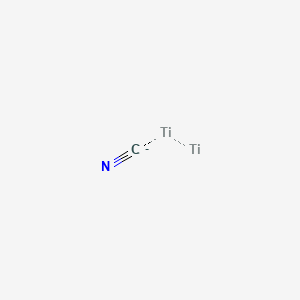 Chemical structure of Titanium carbonitride