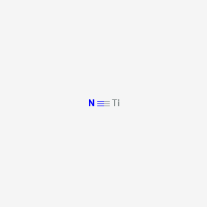 Chemical structure of Titanium nitride