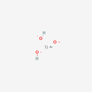 Chemical structure of Titanium(II) hydroxide hydrate