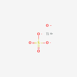 Chemical structure of Titanium oxysulfate