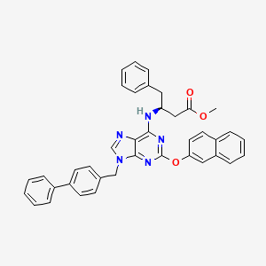 Chemical structure of TPA-COF