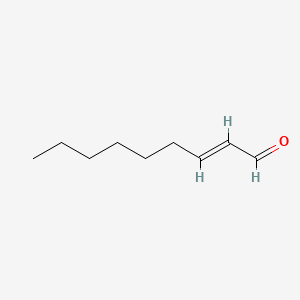 Chemical structure of 2-Nonenal