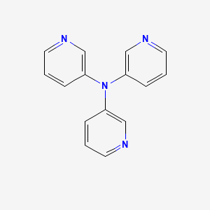 Chemical structure of Tri(pyridin-3-yl)amine