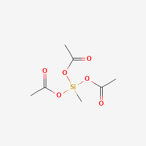 Chemical structure of Triacetoxymethylsilane