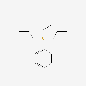 Chemical structure of Triallyl(phenyl)silane