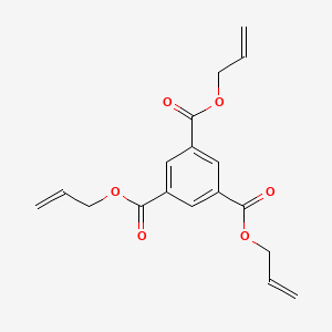 Chemical structure of Triallyl trimesate