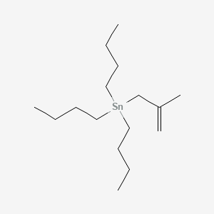 Chemical structure of Methallyltri-n-butyltin