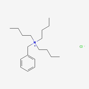 Chemical structure of Tributylbenzylammonium chloride