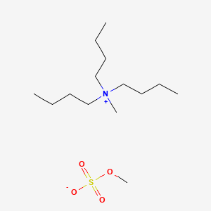 Chemical structure of Tributylmethylammonium methyl sulfate