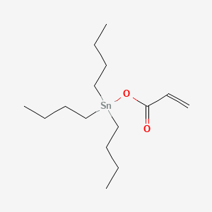 Chemical structure of Tributyltin Acrylate