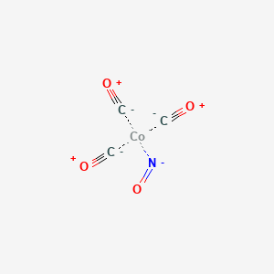 Chemical structure of Tricarbonylnitrosylcobalt
