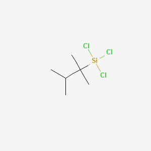 Chemical structure of Thexyltrichlorosilane