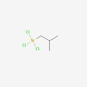 Chemical structure of Trichloro(isobutyl)silane